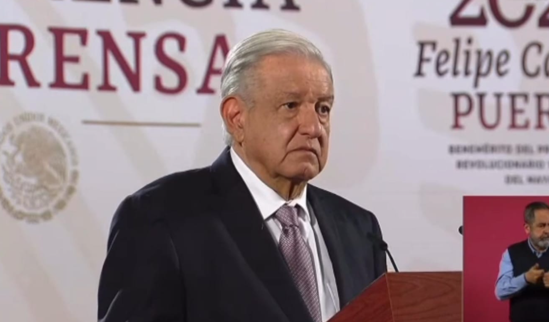 López Obrador afirma tenerle confianza al gobernador Rocha por conflicto con la UAS